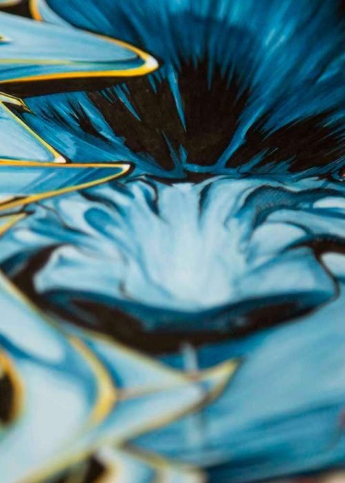 Ilustracion a color para comic de Bestia