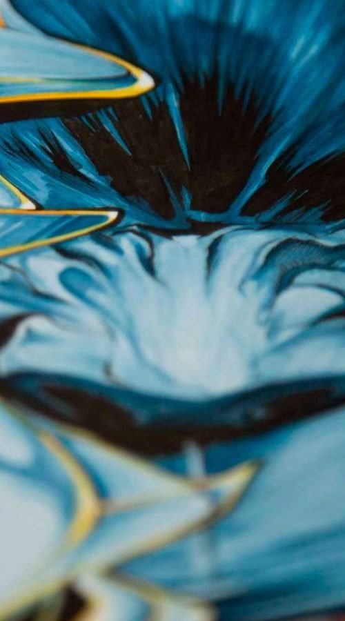 Ilustracion a color para comic de Bestia