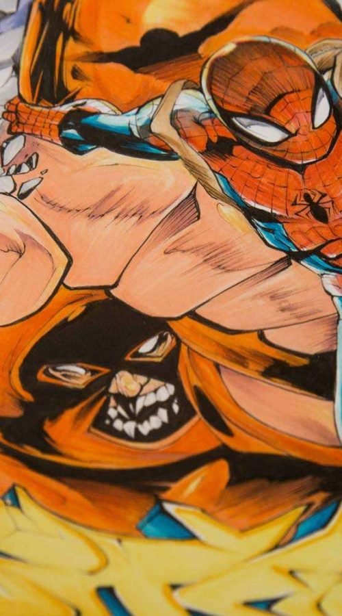 Ilustración personalizada cómic juggernaut xmen