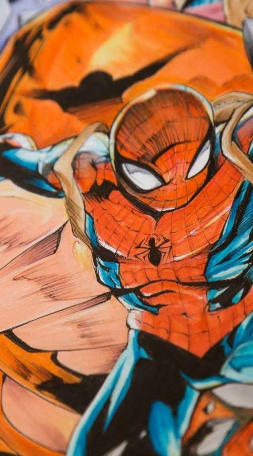 Ilustración personalizada cómic juggernaut xmen