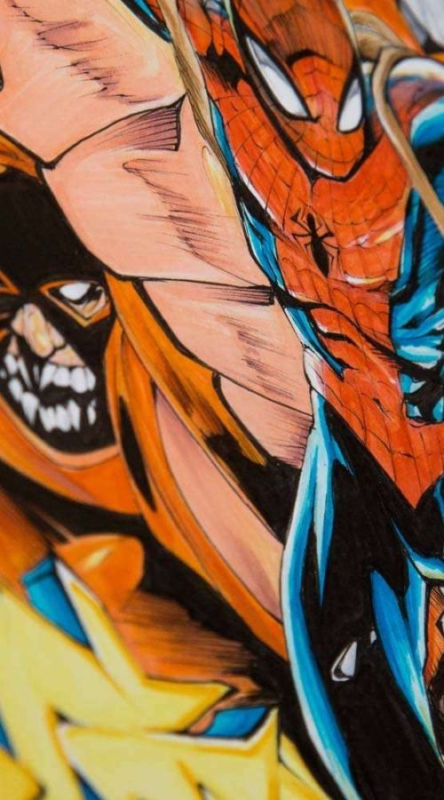 Ilustración personalizada cómic juggernaut xmen