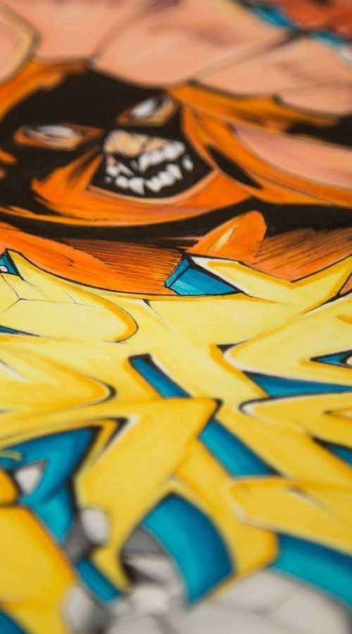 Ilustración personalizada cómic juggernaut xmen