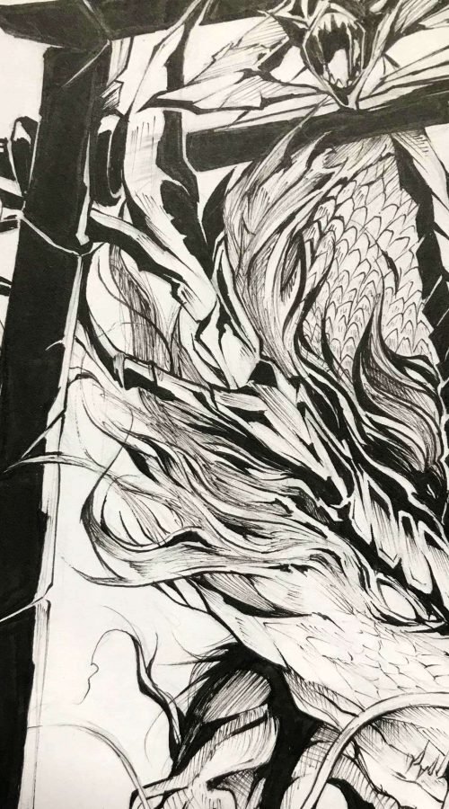 Ilustración mágica y personalizada de fantasía