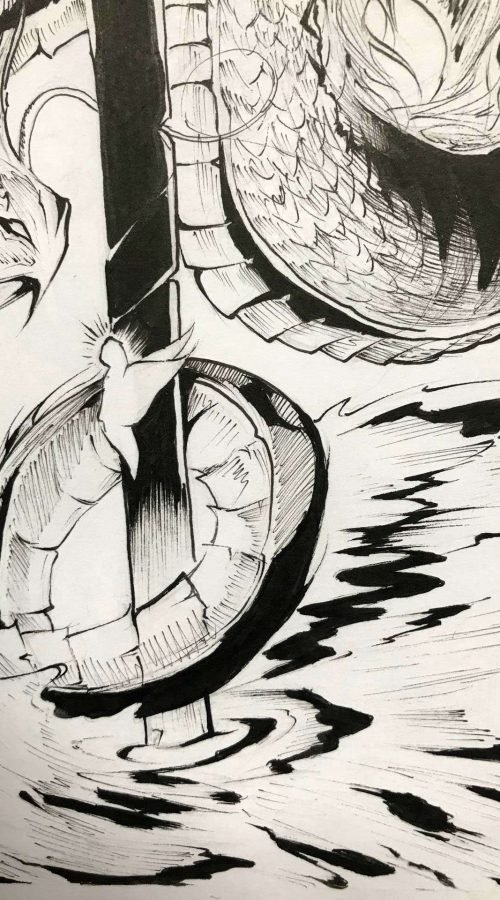 Ilustración mágica y personalizada de fantasía