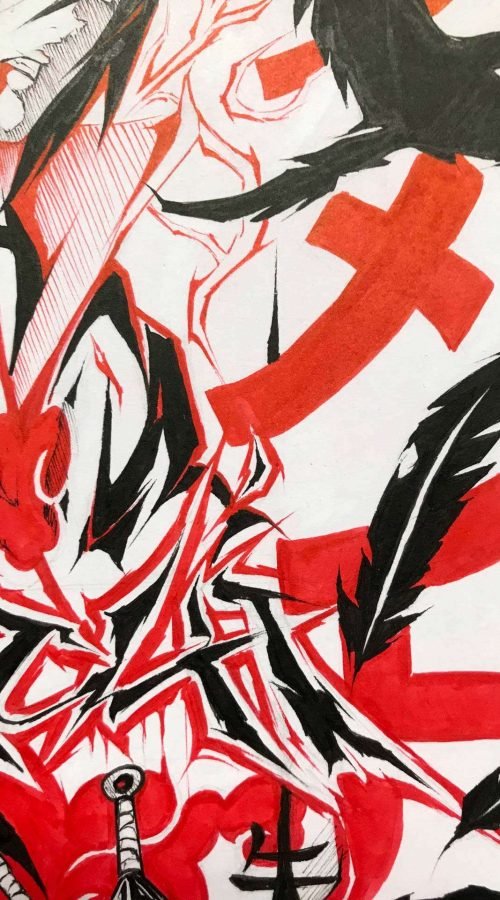 Diseño personalizado de escena fantástica y mágica