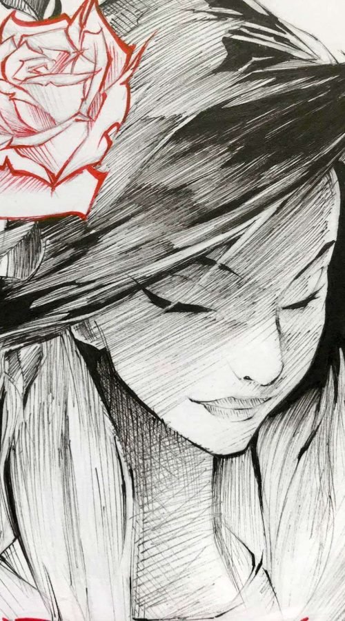 Ilustración de universo fantástico con estilo único