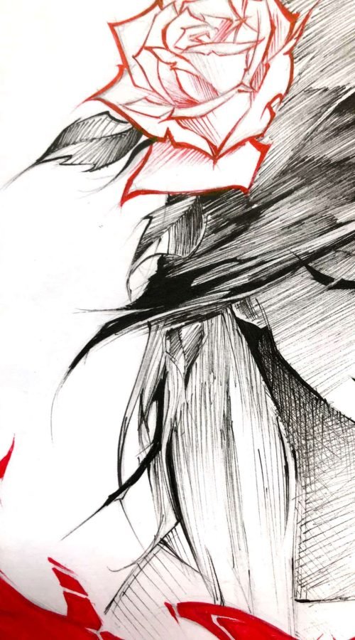 Ilustración de universo fantástico con estilo único