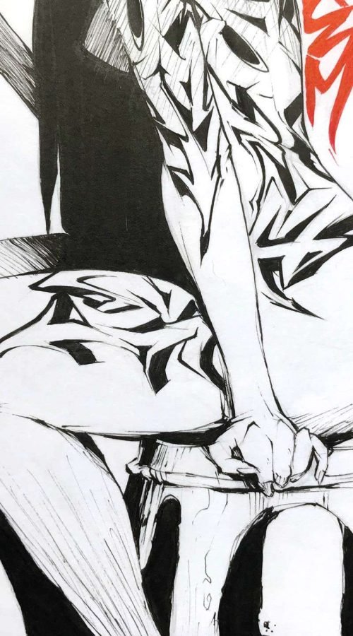 Ilustración de fantasía inspirada en ideas propias