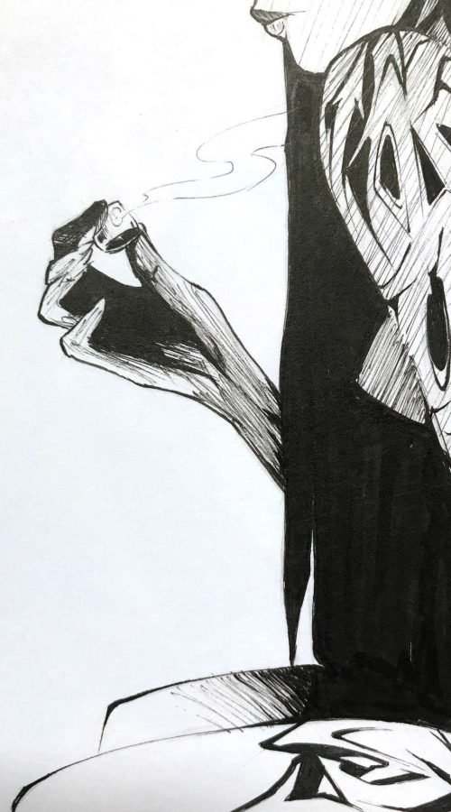 Ilustración de fantasía inspirada en ideas propias