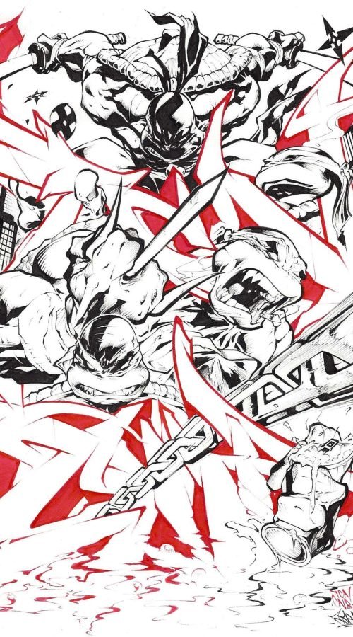 Ilustración fantástica personalizada con personajes únicos