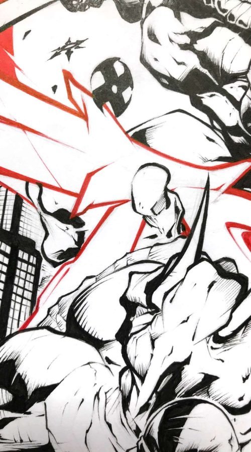 Ilustración fantástica personalizada con personajes únicos