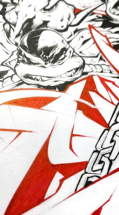 Ilustración fantástica personalizada con personajes únicos