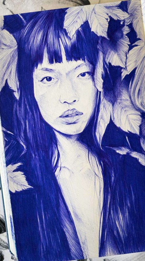 Retratos personalizados boligrafo