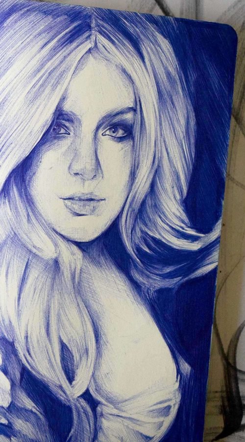 Retratos personalizados boligrafo