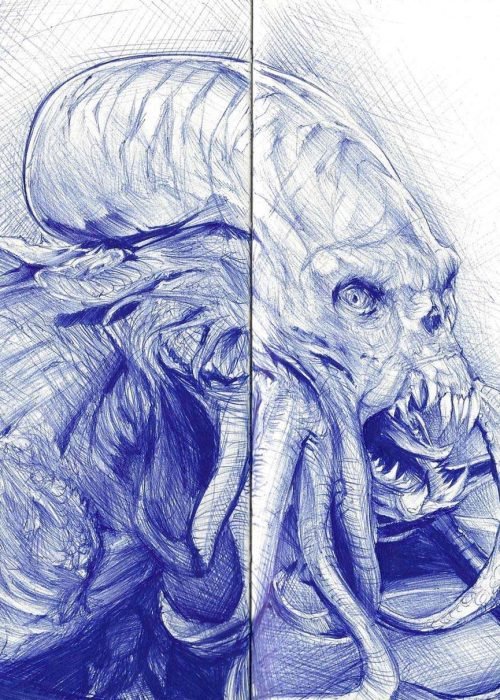 Retrato personalizado pulpo