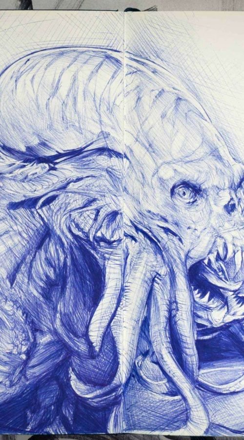 Retrato personalizado pulpo