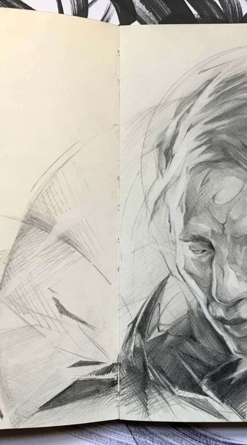 Dibujo a lápiz por encargo para regalo especial