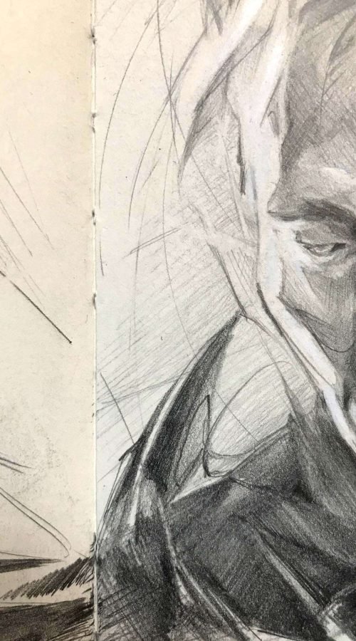 Dibujo a lápiz por encargo para regalo especial