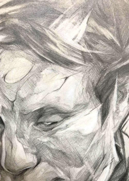 Dibujo a lápiz por encargo para regalo especial