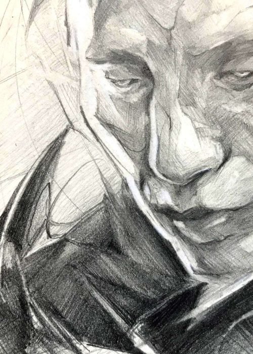 Dibujo a lápiz por encargo para regalo especial