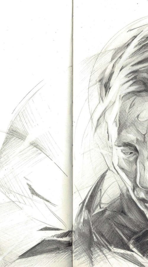 Dibujo a lápiz por encargo para regalo especial