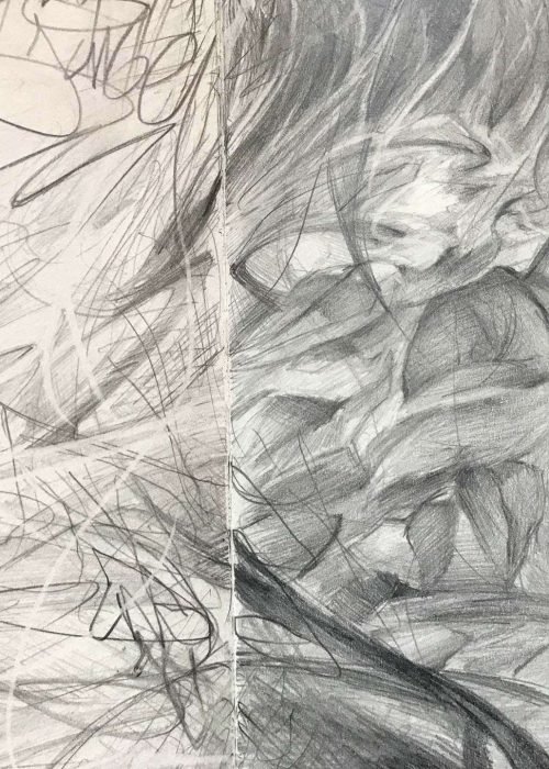 Retrato personalizado sobre cuaderno Moleskine