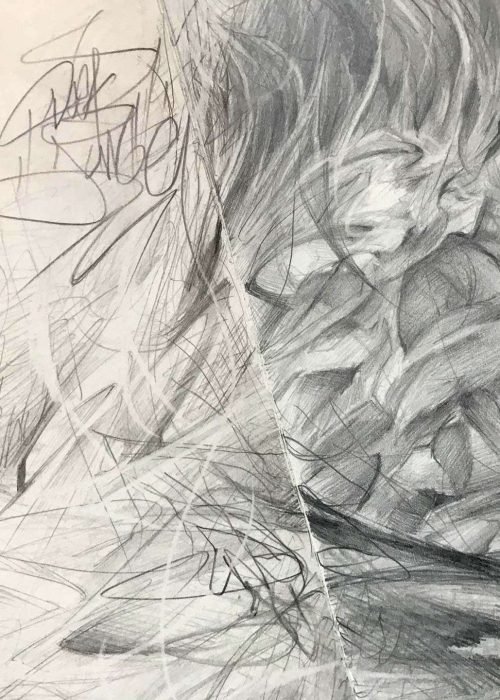 Retrato personalizado sobre cuaderno Moleskine