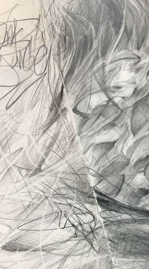 Retrato personalizado sobre cuaderno Moleskine