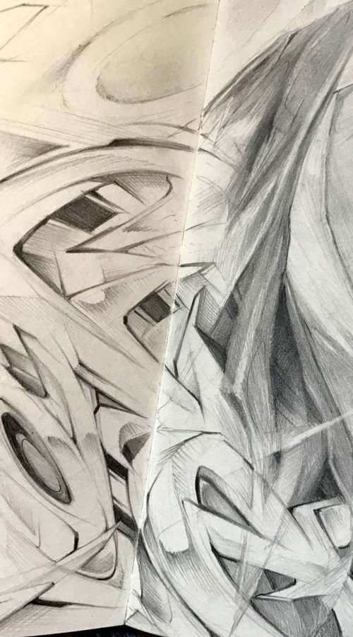 Retrato a lápiz personalizado para regalar