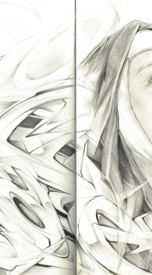 Retrato a lápiz personalizado para regalar