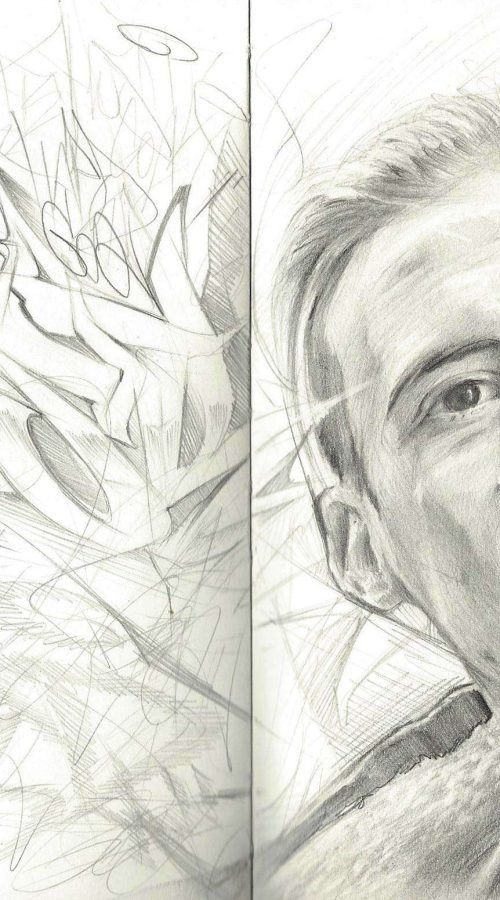 Retrato personalizado lapiz