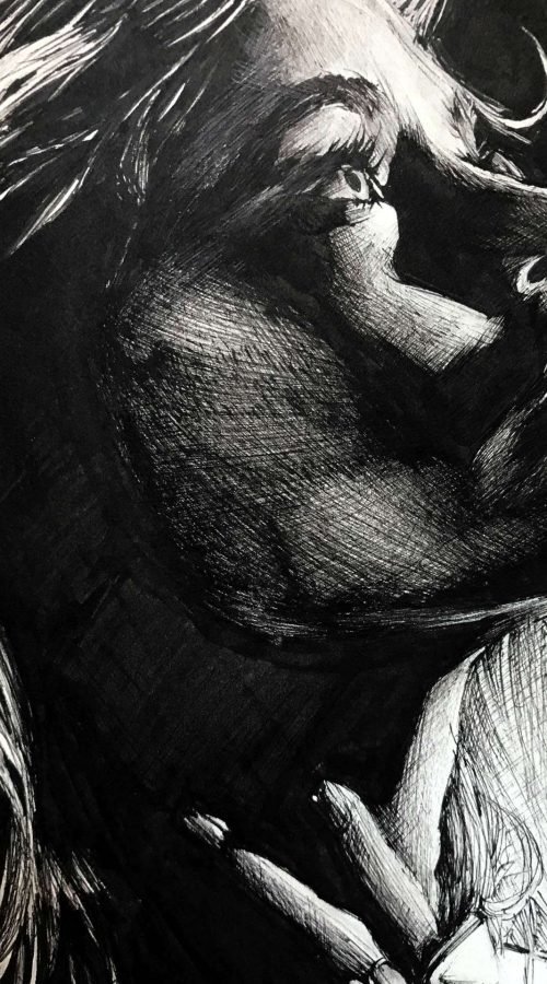 Retrato personalizado bolígrafo