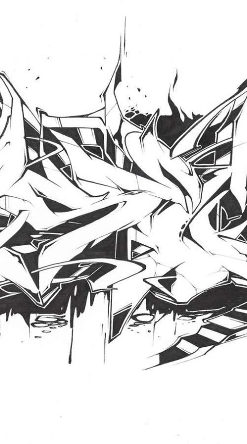 letras-blanco-negro-graffiti-abecedario-estilo-3d-3-