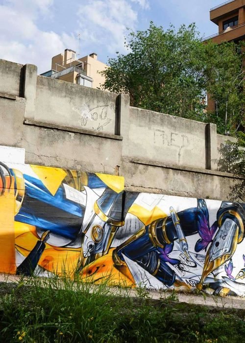 murales en colegios publicos y privados