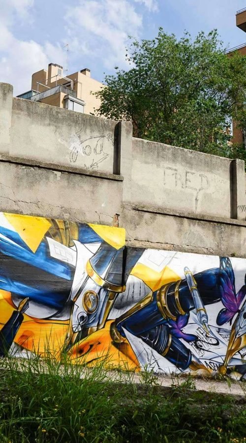 murales en colegios publicos y privados