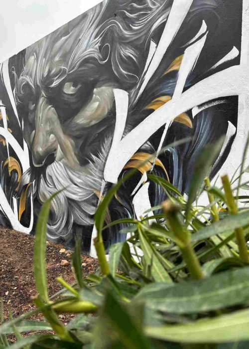 Mural ganador Manchagraff en Malagón