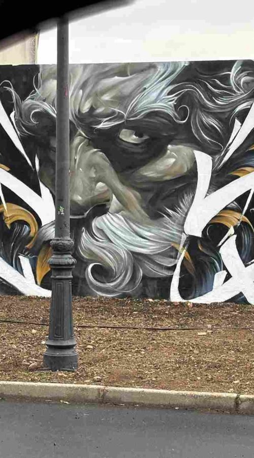 Mural ganador Manchagraff en Malagón