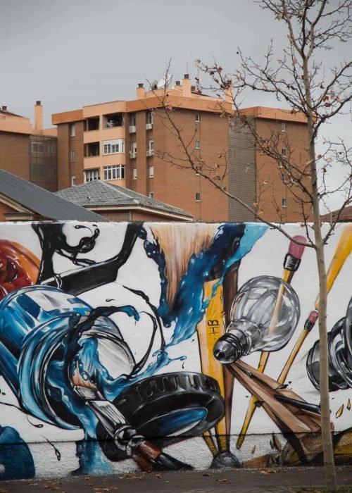 murales en colegios publicos y privados