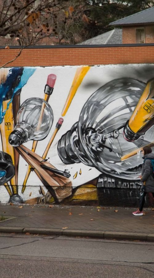 murales en colegios publicos y privados