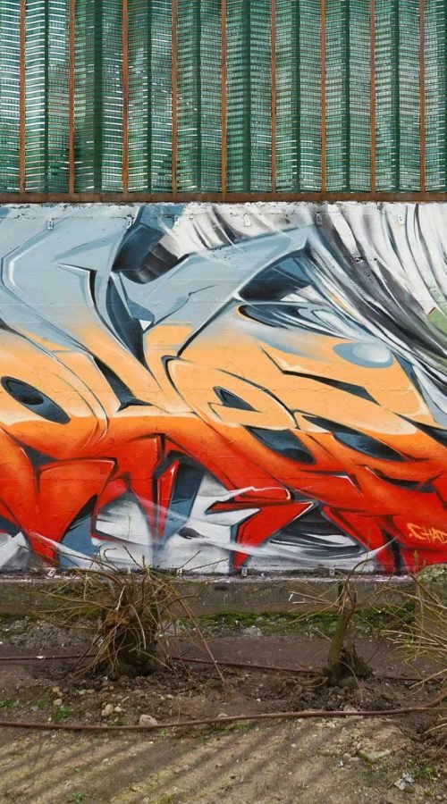 Mural Graffiti Naruto