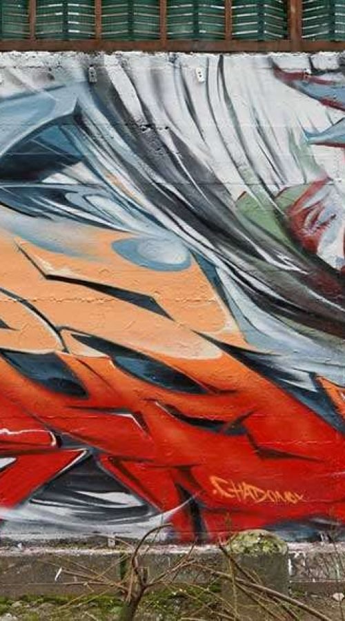 Mural Graffiti Naruto