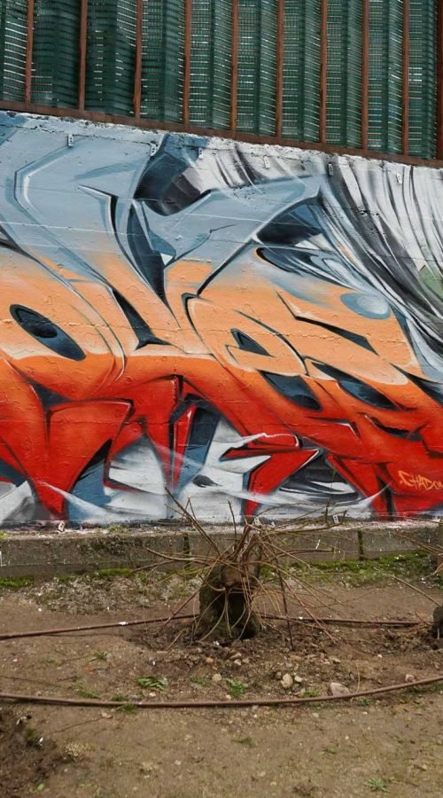 Mural Graffiti Naruto