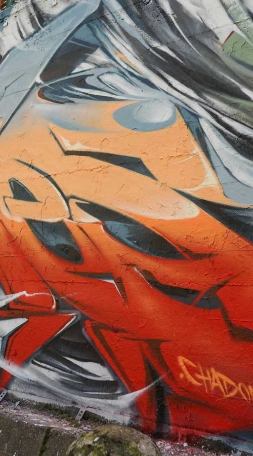 Mural Graffiti Naruto