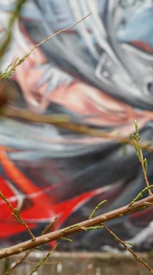 Mural Graffiti Naruto