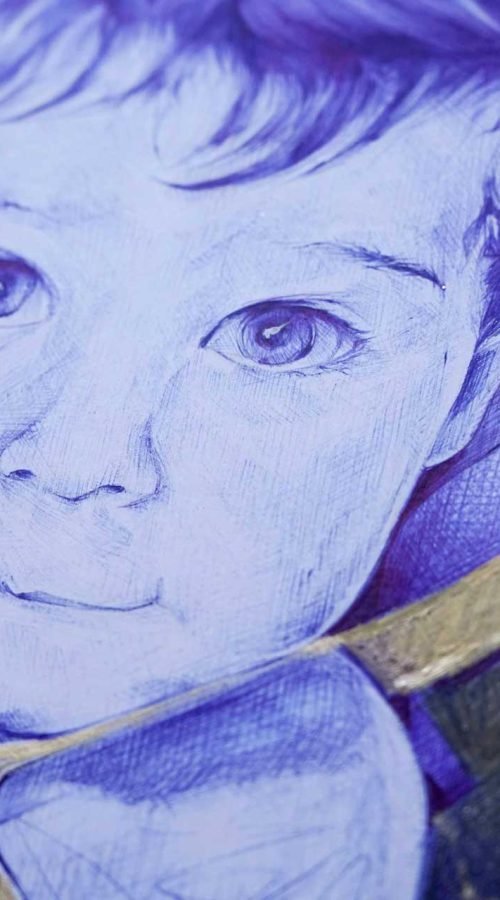 Retrato personalizado bebe