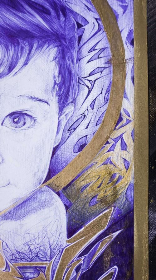 Retrato personalizado bebe