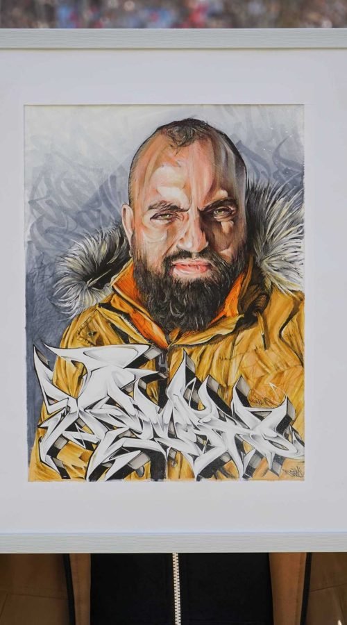 Retrato personalizado a color