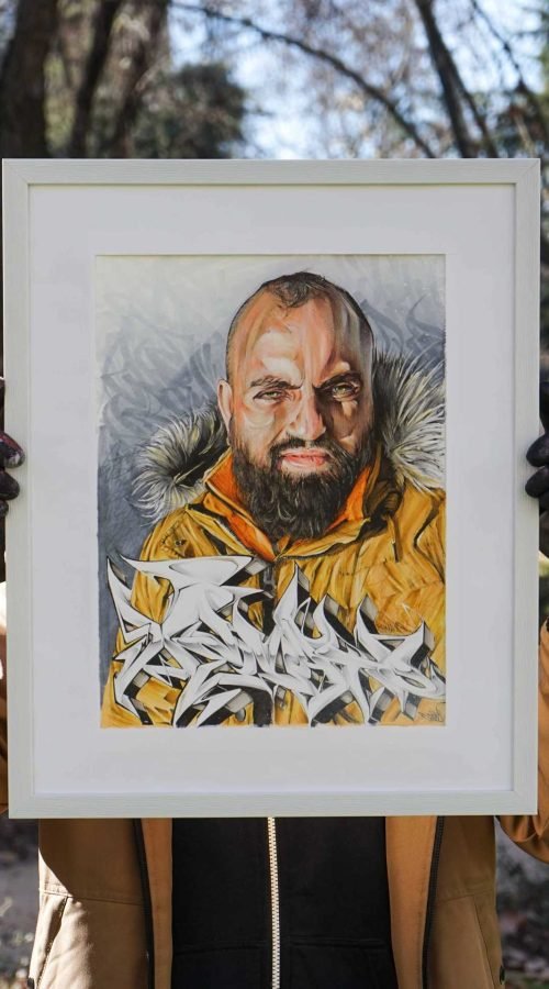 Retrato personalizado a color