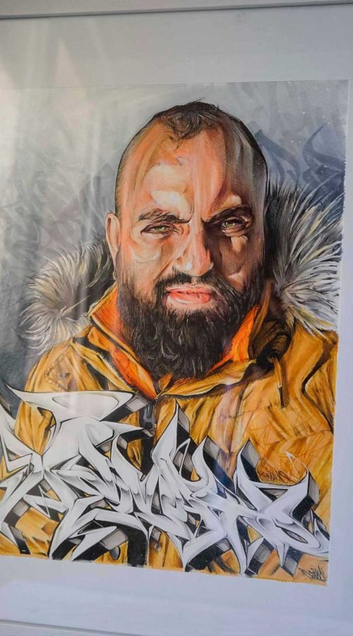 Retrato personalizado a color