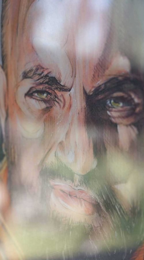 Retrato personalizado a color